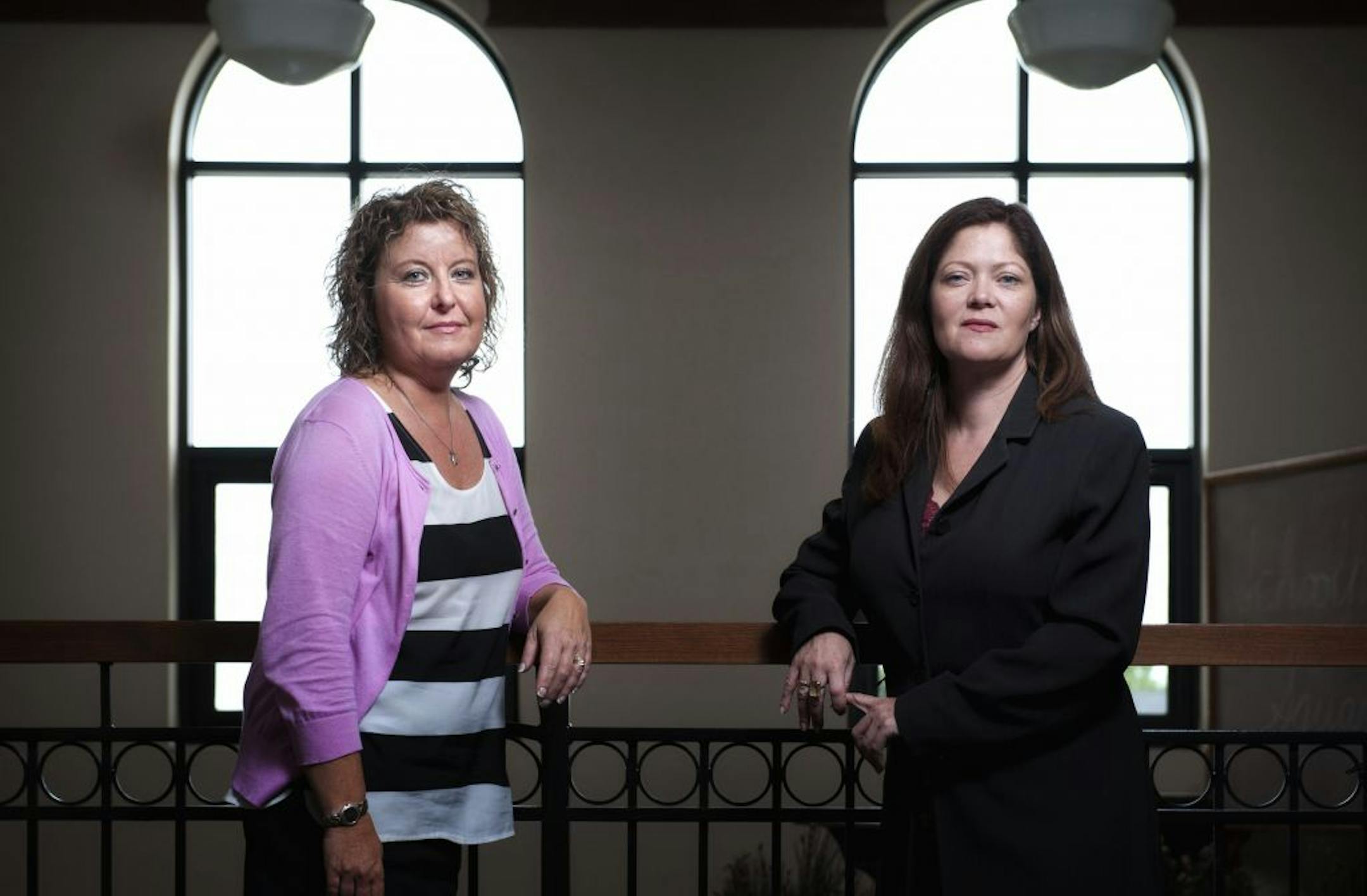 Dakota County public defenders Lauri Traub and Christine Funk are responsible for discovering widespread problems with the St. Paul crime lab.