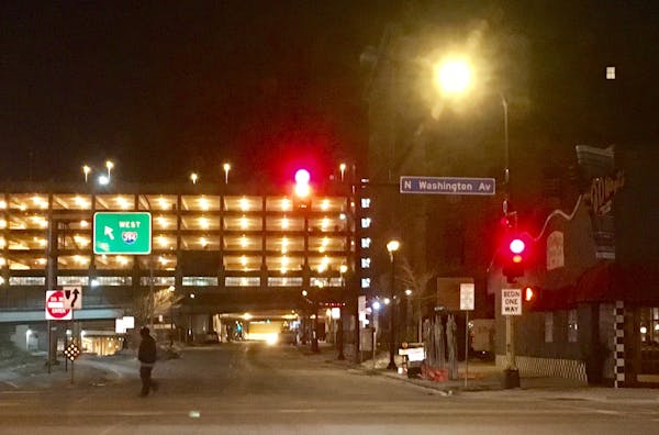 A man was shot dead near this downtown Minneapolis intersection shortly after bar closing Sunday.