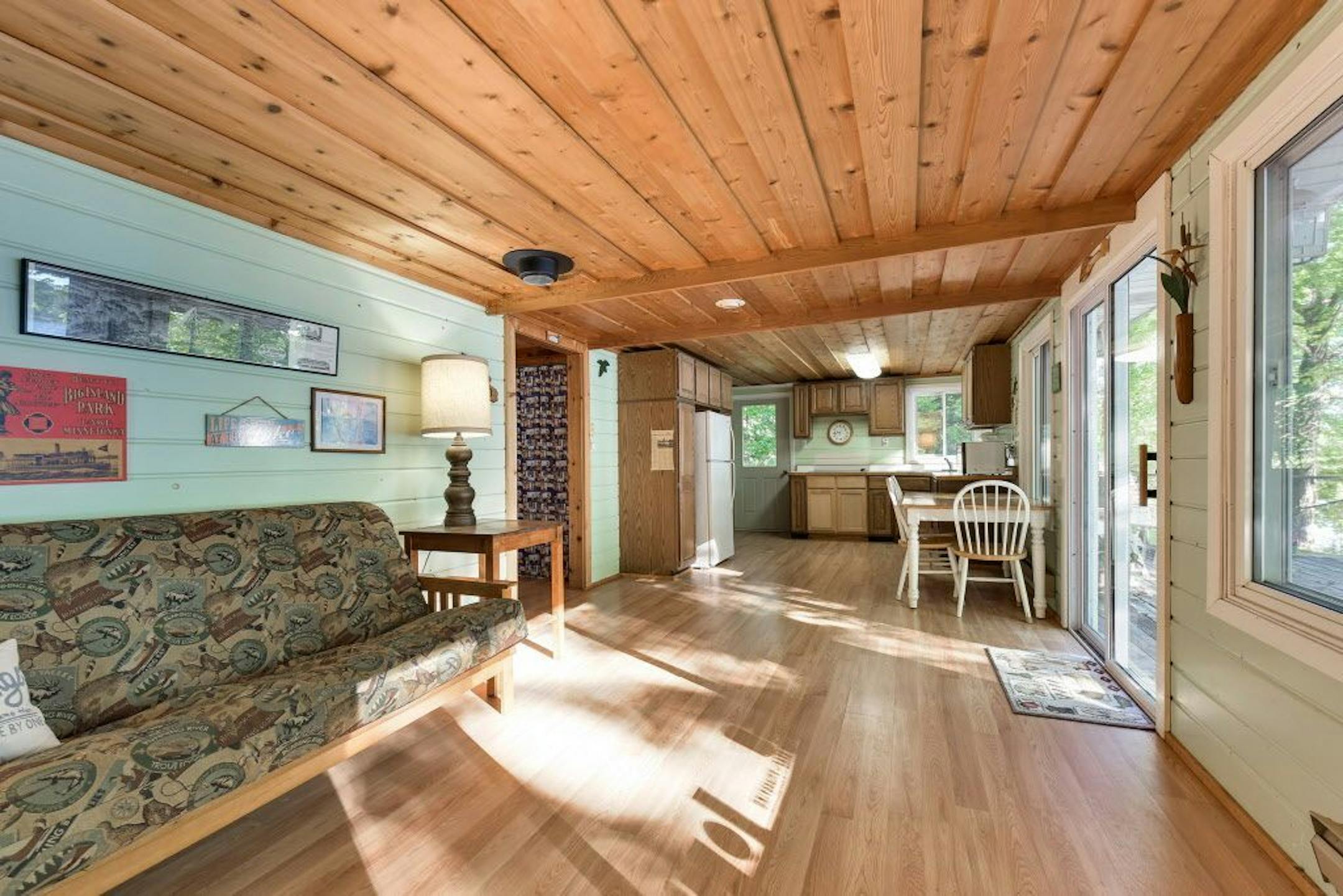 The cabin was built in the 1960s.