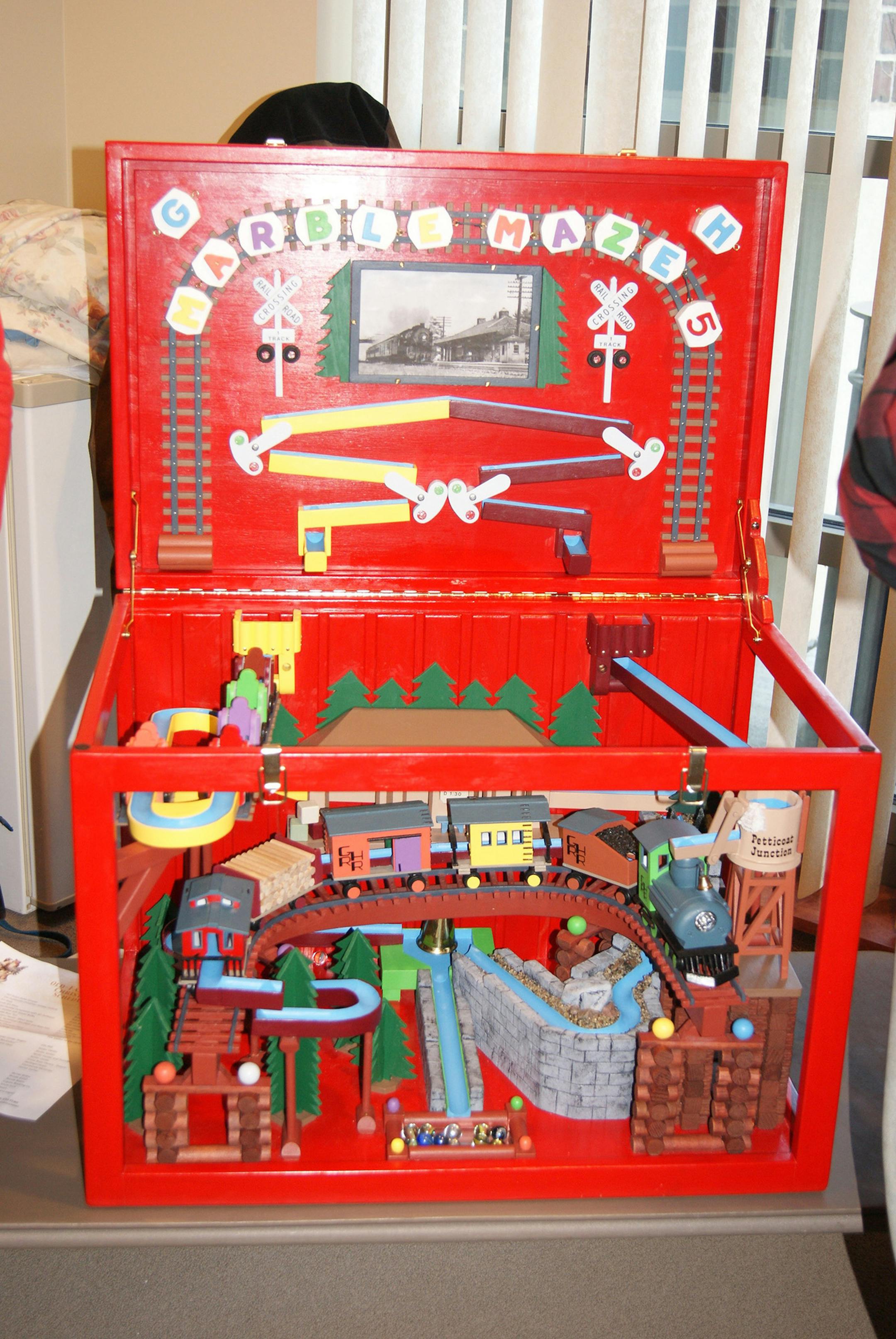 The Fantastic Marble Maze at the Delano Old-Fashioned Christmas. Provided