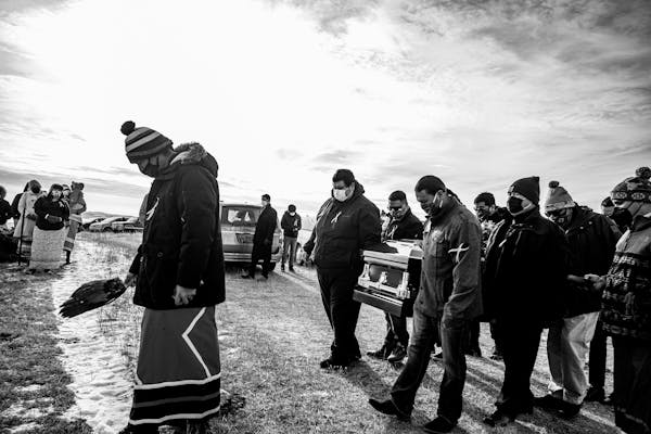 The death of husband and wife Jesse “Jay” and Cheryl Taken Alive delivered a major blow to the clan and the Standing Rock Tribe. They were buried 