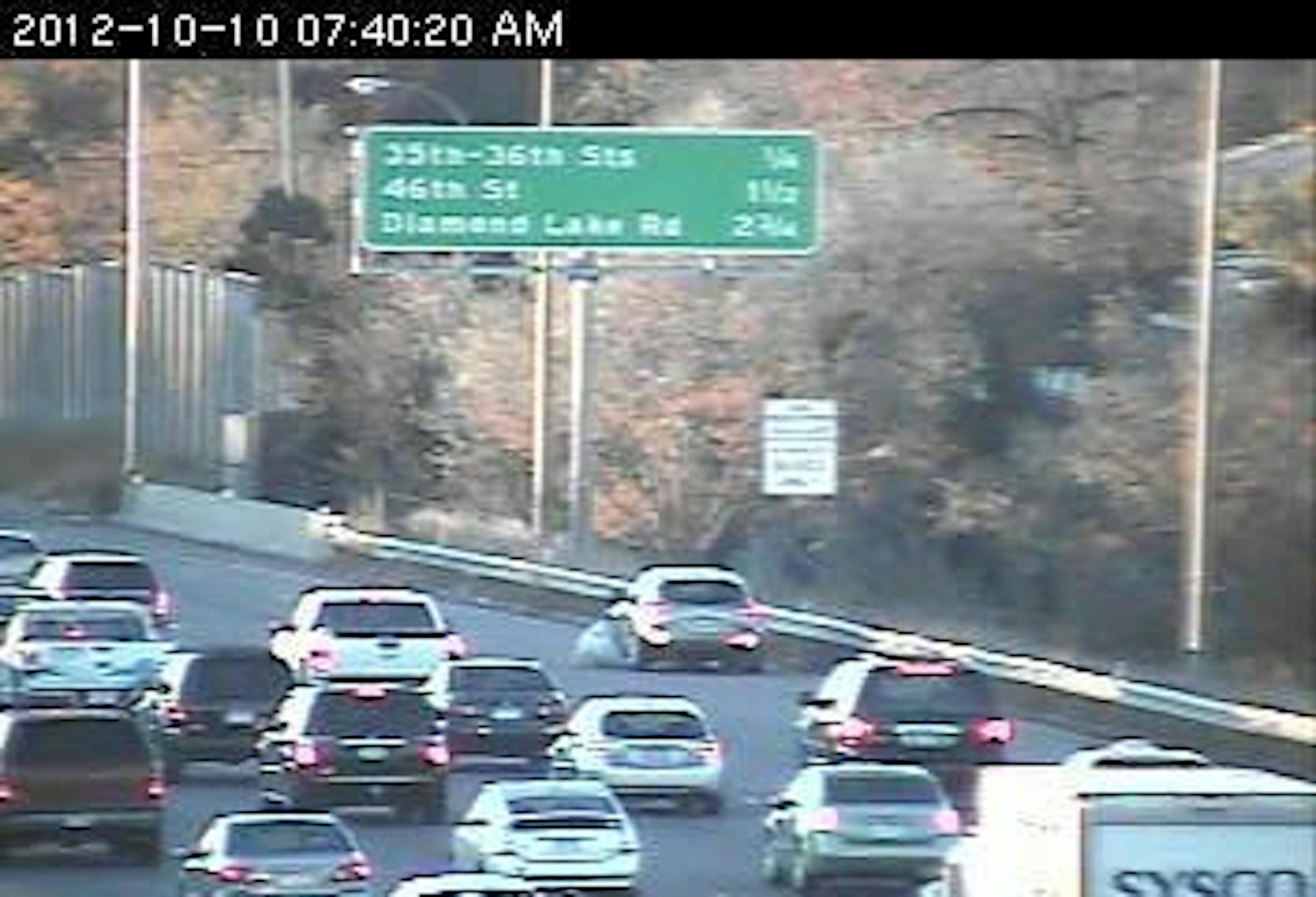 35W north at Lake St. in Minneapolis