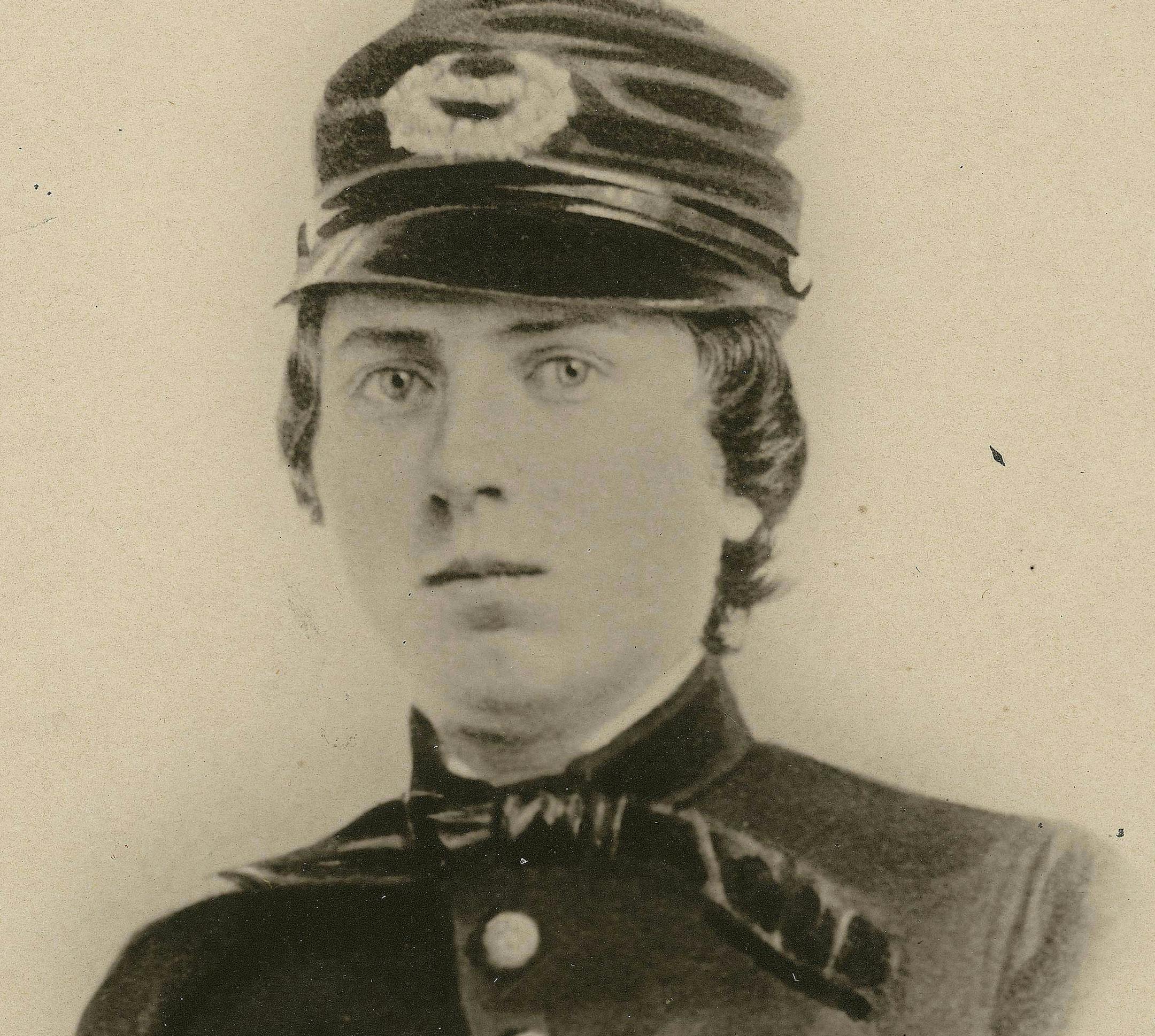 This undated photo provided by the Wisconsin Historical Society shows First Lt. Alonzo Cushing. A Civil War soldier is to be honored with the nation's highest military decoration 151 years after his death.The White House announced Wednesday that President Barack Obama will give the Medal of Honor to Alonzo H. Cushing. His descendants and Civil War buffs have been pushing for the Union Army lieutenant killed at Gettysburg, Pennsylvania to receive the award. (AP Photo/Wisconsin Historical Society)