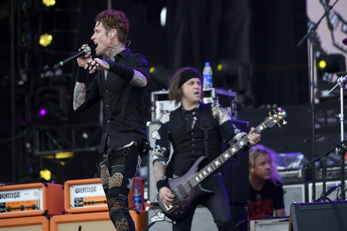 Buckcherry, seen here at the Twin Cities Summer Jam last summer, will now come to River's Edge on Sept. 19 after also playing the Sturgis rally this past week in South Dakota.