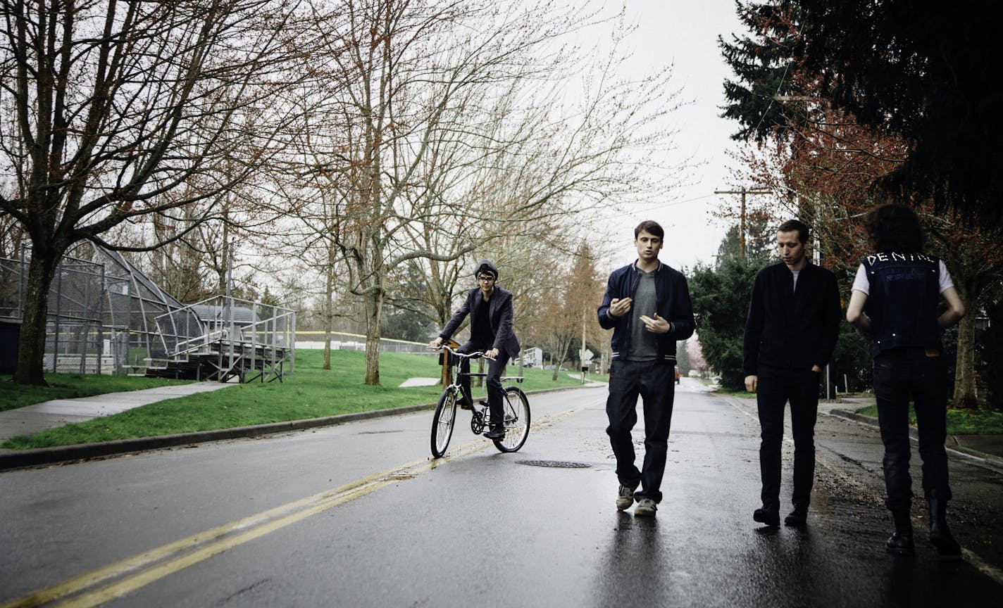 Car Seat Headrest is now more than just Will Toledo (on bike).