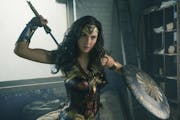 This image released by Warner Bros. Entertainment shows Gal Gadot in a scene from "Wonder Woman." (Clay Enos/Warner Bros. Entertainment via AP) ORG XM