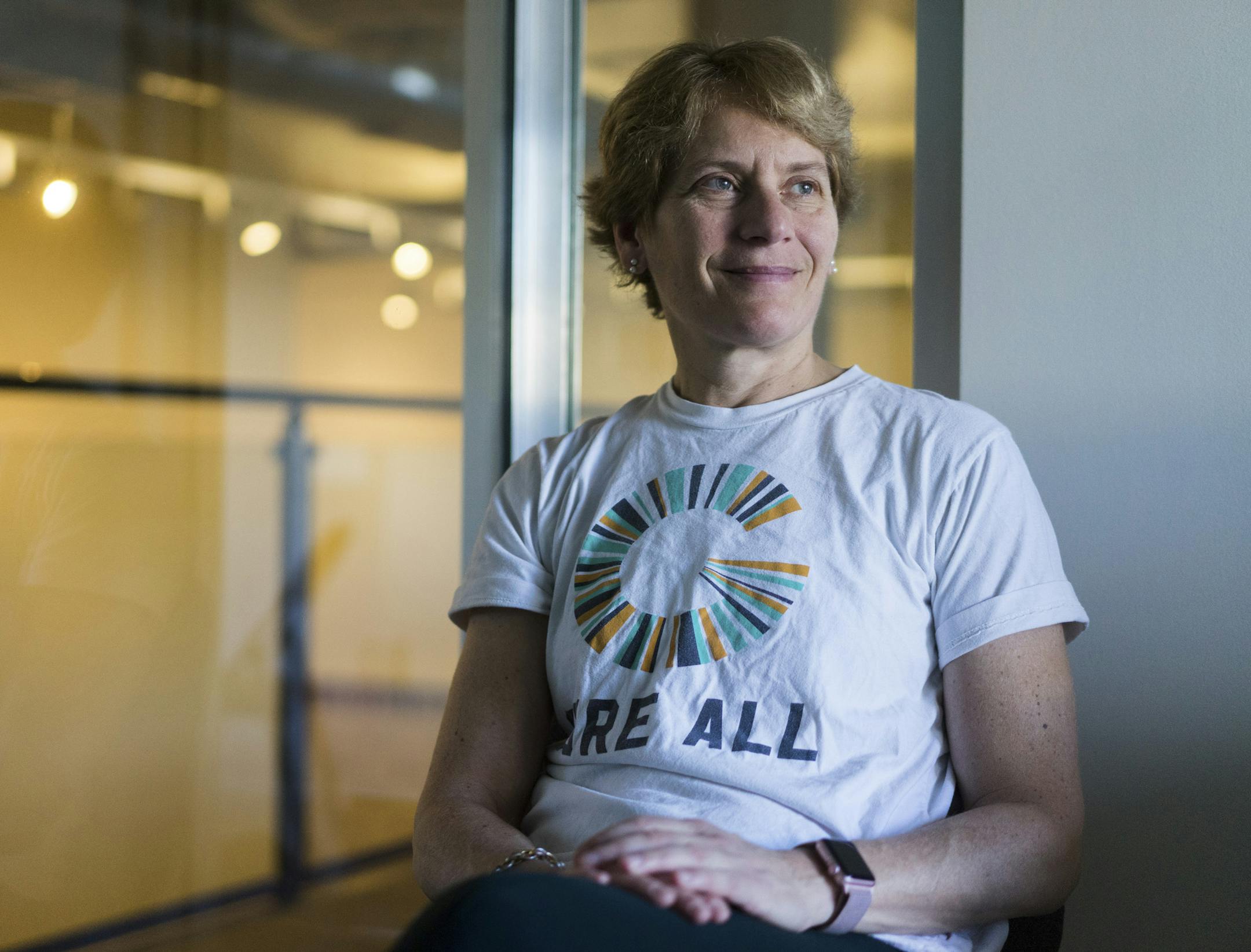 **EMBARGO: No electronic distribution, Web posting or street sales before 2:59 a.m. ET Tuesday, July 7, 2020. No exceptions for any reasons. EMBARGO set by source.** Carolyn Bertozzi, a chemist at Stanford, at the Grace Science headquarters in Menlo Park, Calif., Nov. 17, 2019. Faced with illnesses that most scientists overlook and that have no known therapies, people are working on their own to find treatments for their children or themselves. (James Tensuan/The New York Times)