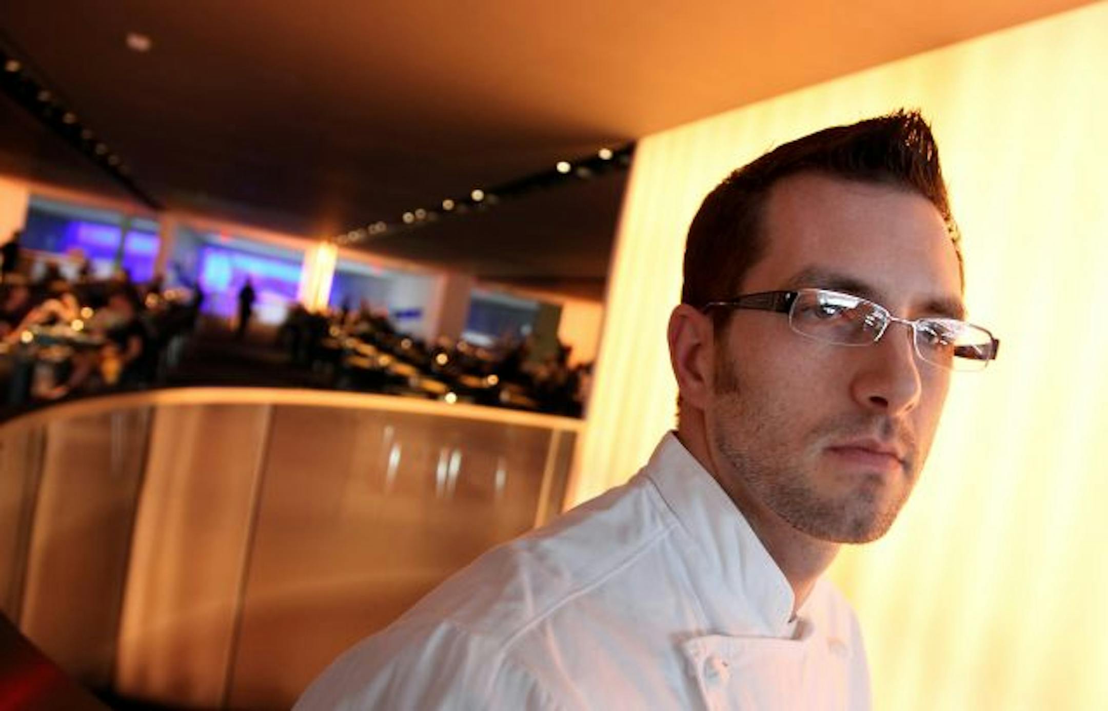 The quick-service restaurant at the Guthrie's Level 5 cafe has a new chef, Matthew Holmes.