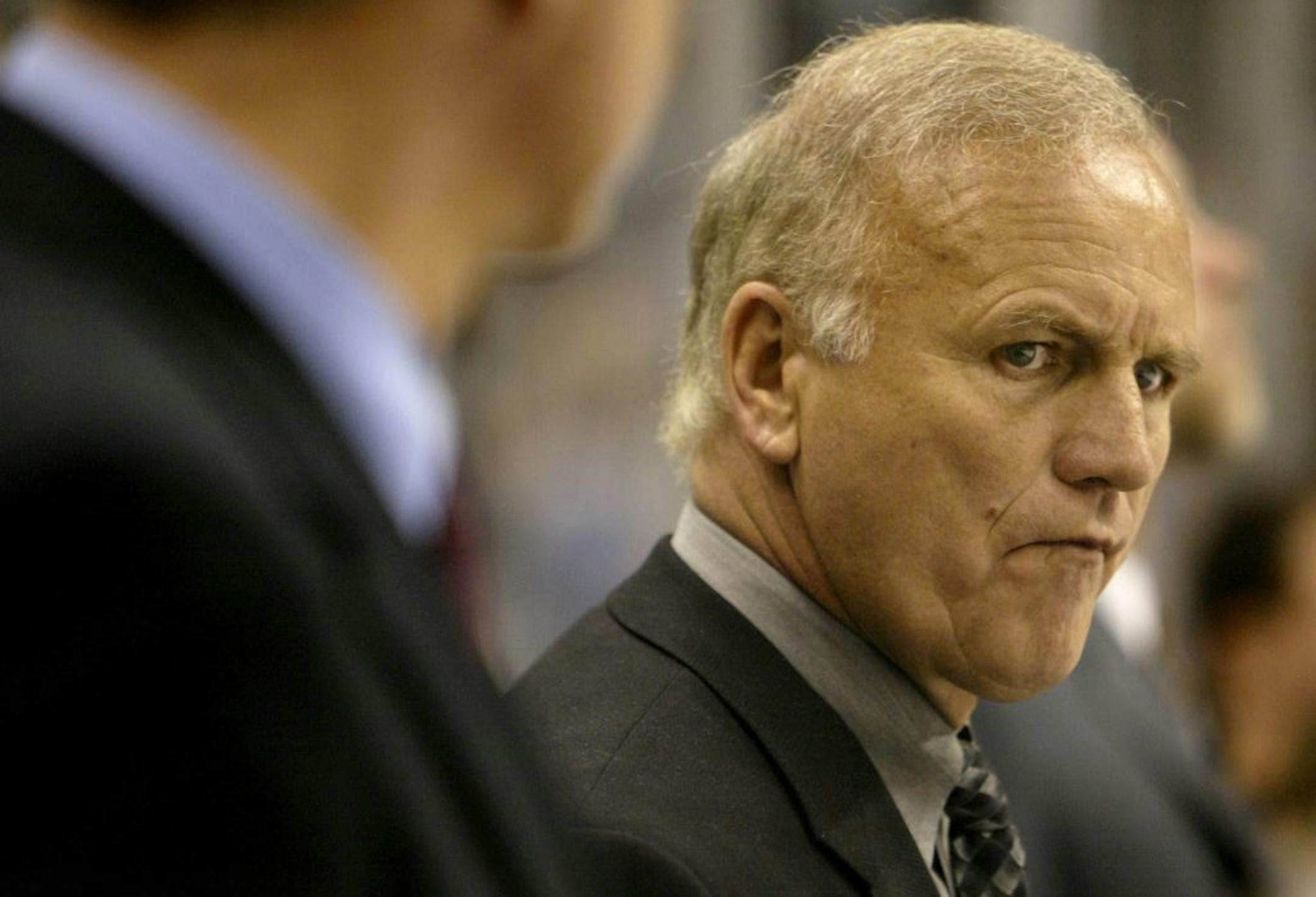 May 10, 2003- St. Paul, MN, Xcel Energy Center- NHL Hockey Playoffs- Minnesota Wild vs. Anaheim Mighty Ducks For File----- Jacques Lemaire