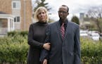 Abdulkadir Abdi and his wife, Rhoda Christenson. He came to the United States in 2002; he was arrested in January 2018 and told he would be deported. 