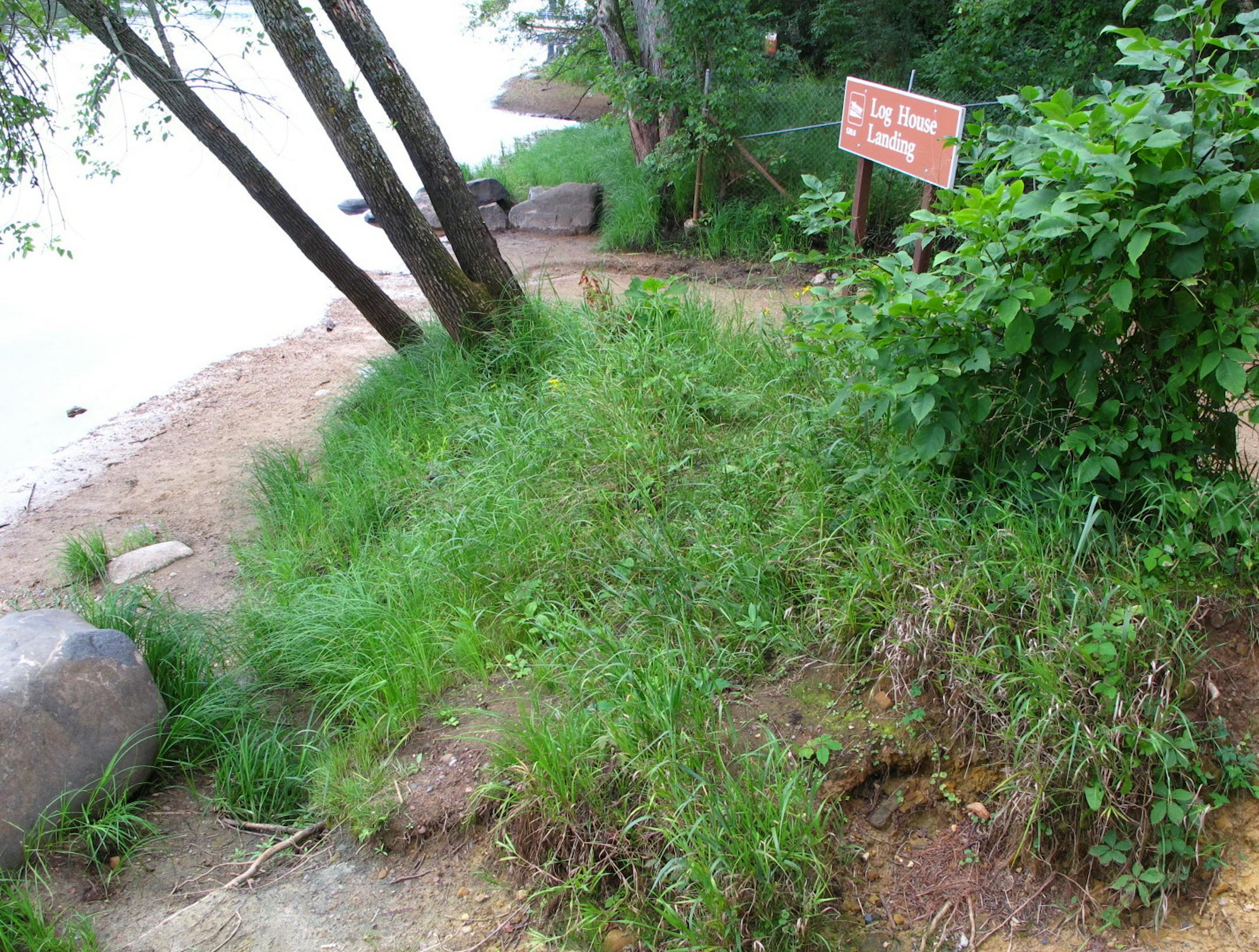 Erosion at the Log House Landing will be corrected under a new state plan on the St. Croix River near Scandia's border with Marine on St. Croix. The landing, however, will remain small.