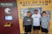 From left: Jack Osberg, Derrin Lamker and Cade Sheehan.&nbsp;Augsburg won its 2nd&nbsp;ever (and most recent) MIAC football title in 1997. Osberg was 