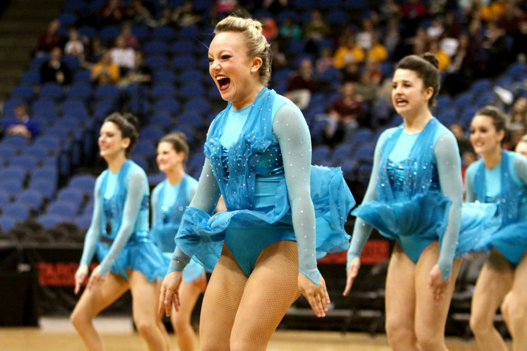 The Maple Grove High School dance team competed in the state AAA competition Friday and Saturday at Target Center, taking second in jazz.