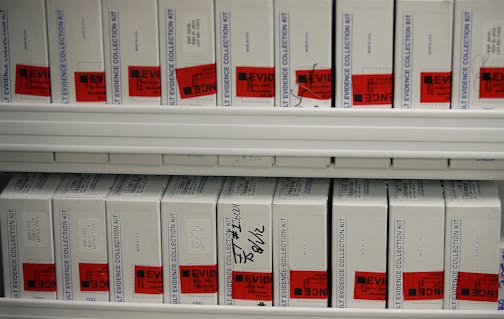 Some rape kits sit untested on the shelf for decades.