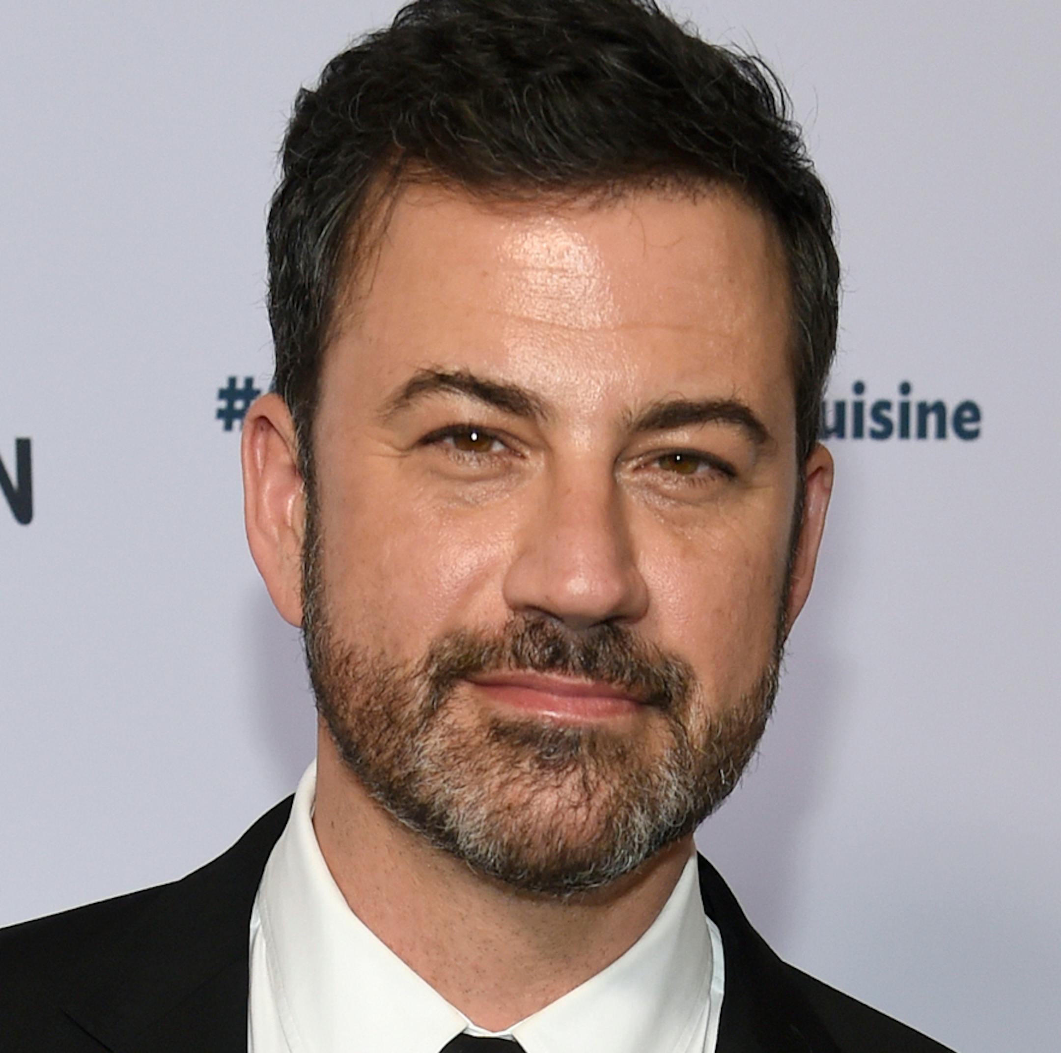 FILE - In this June 16, 2017, file photo, Jimmy Kimmel attends the 30th annual Scleroderma Foundation Benefit at the Beverly Wilshire hotel in Beverly Hills, Calif. Kimmel has apologized for a joke about Melania Trump and moved to deescalate a feud with Fox News host Sean Hannity. In a Twitter post on Sunday, April 8, 2018 Kimmel said that while his exchanges with Hannity have been fun, he didn’t want to add further to the “vitriol” of their spat. Such animosity, Kimmel said