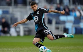 Minnesota United defender Anthony Markanich, shown during a March game, was among the Loons' goal scorers Saturday in a victory at Austin.