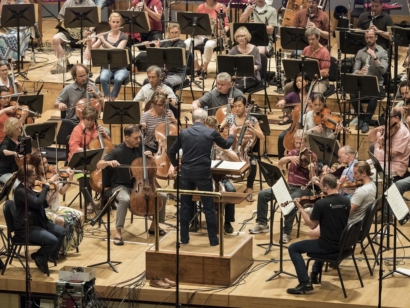 Minnesota Orchestra recording session, June 2016