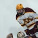 Gophers forward Jimmy Snuggerud (81) is returning for another season with the team instead of turning pro.
