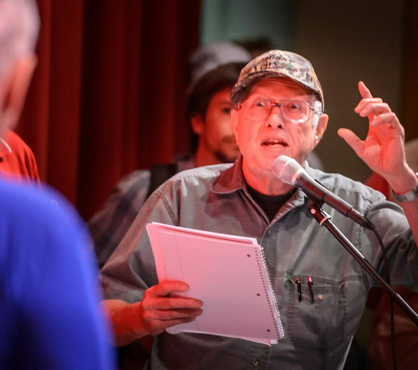 Joe Fellegy gave Governor Dayton an earful over what he said was DNR mismanagement of Lake Mille Lacs. ] GLEN STUBBE * gstubbe@startribune.com Friday, July 31, 2015 In a town hall meeting in Isle, MN to discuss the walleye crisis on Lake Mille Lacs, Governor Dayton announced that Melanie Benjamin, chief executive of the Mille Lacs Band of Ojibwe, agreed her tribe would halt the netting of walleye next year.