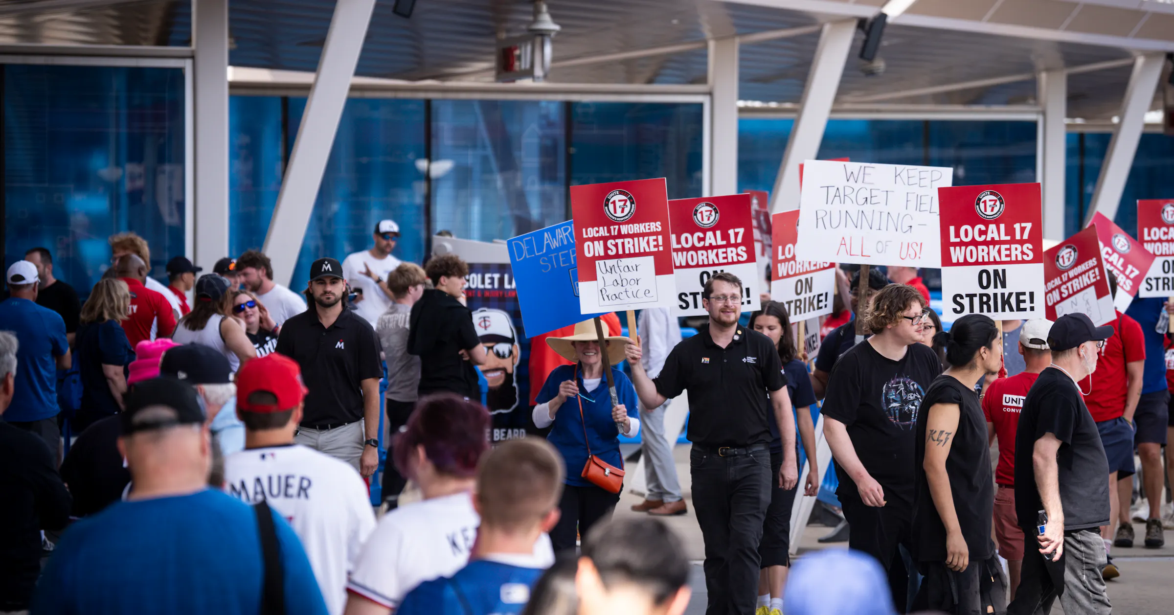 Target Field Workers Embark on Strike During Pivotal Twins-Dodgers Game