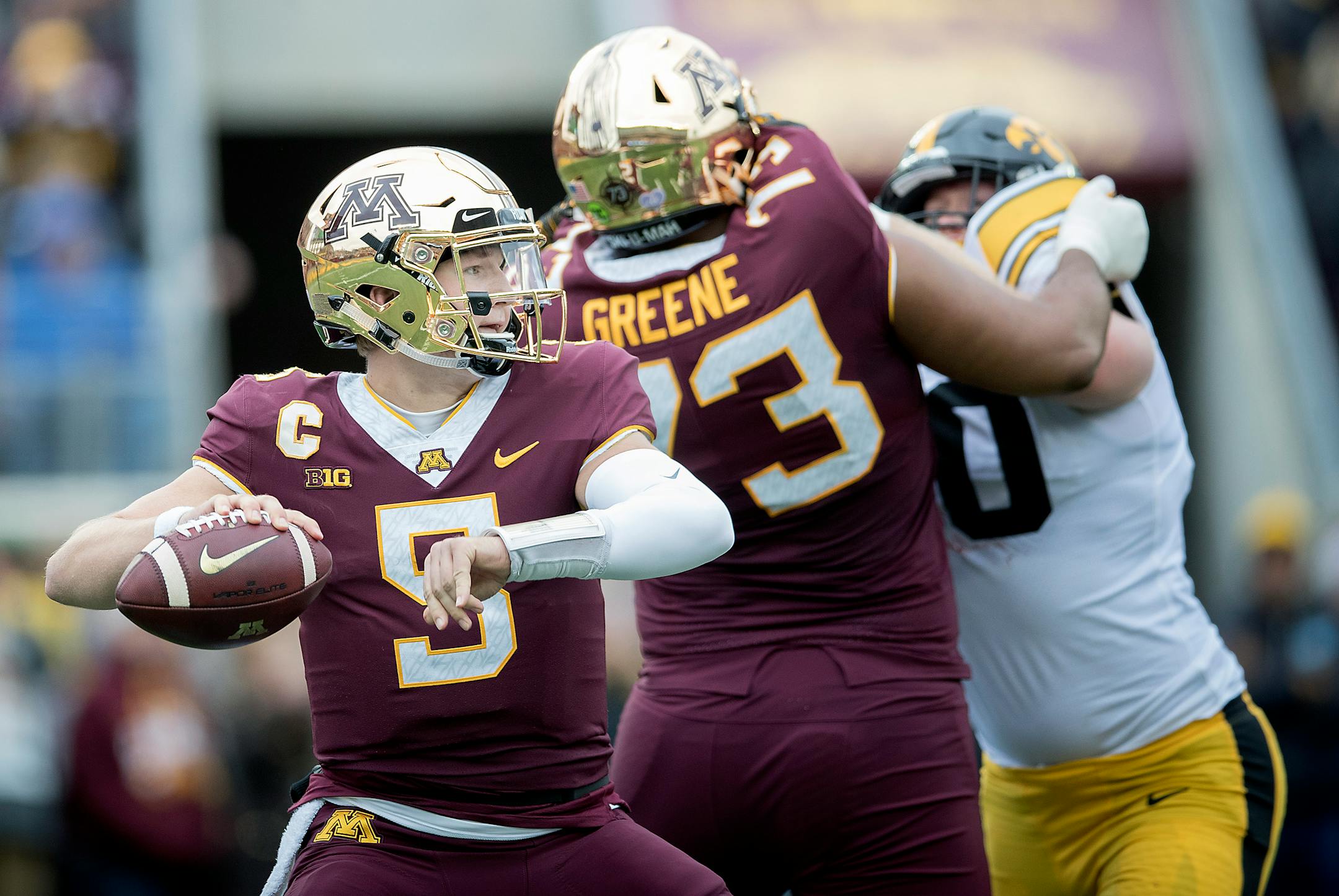 Gophers quarterback Zack Annexstad had good and bad moments against Iowa — three touchdowns, three interceptions — but coach P.J. Fleck admires his emerging toughness.