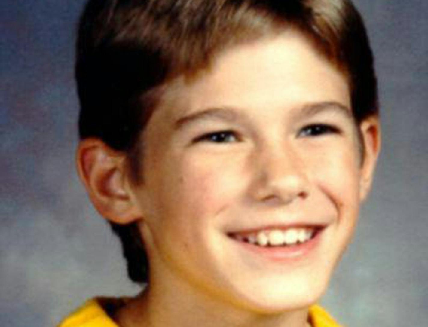 Jacob Wetterling is shown close to the age of his abduction in 1989.