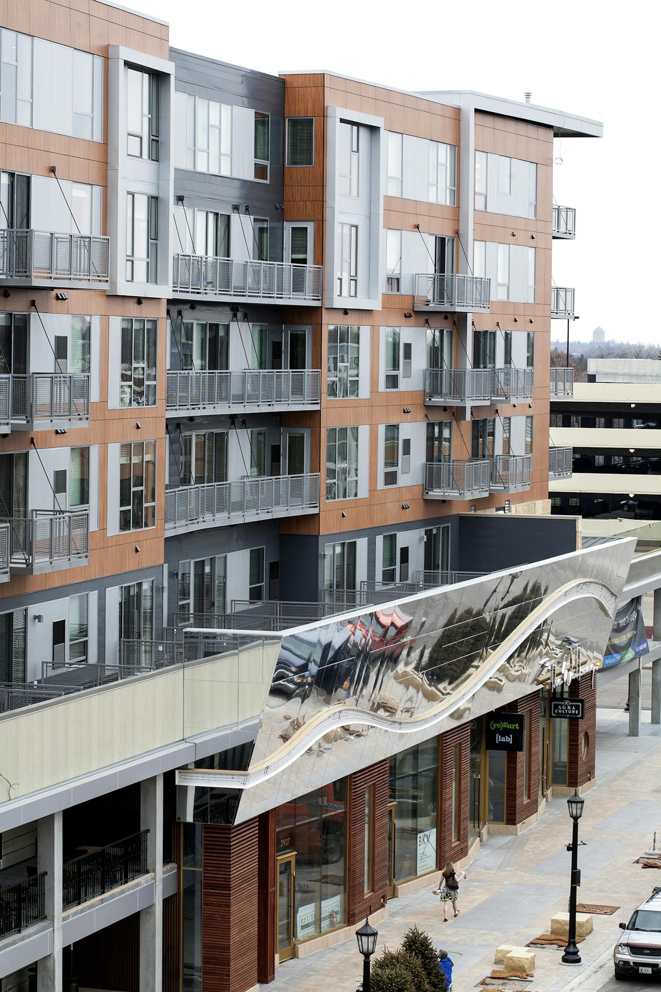 The Walkway luxury apartment residence in the Uptown area of Minneapolis April 18, 2014. (Courtney Perry/Special to the Star Tribune)