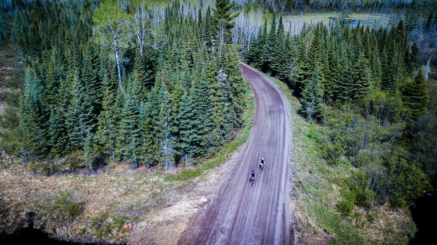 The backroads of the Arrowhead are a go-to destination for gravel riders.