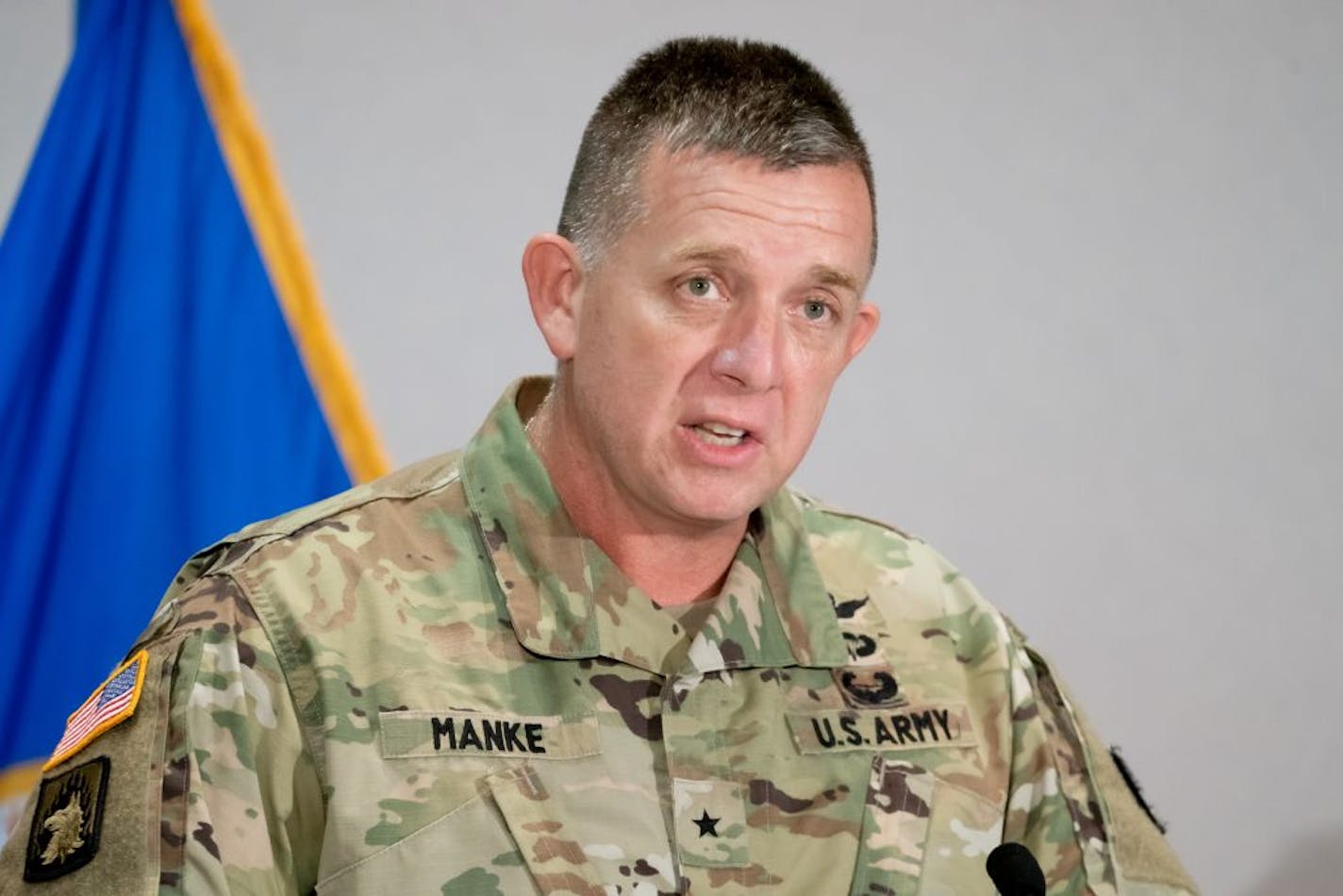 Governor Tim Walz announced his appointment of Brigadier General Shawn Manke to serve as Minnesota's next Adjutant General, replacing Major General Jon A. Jensen who recently assumed a new role as Director of the Army National Guard.