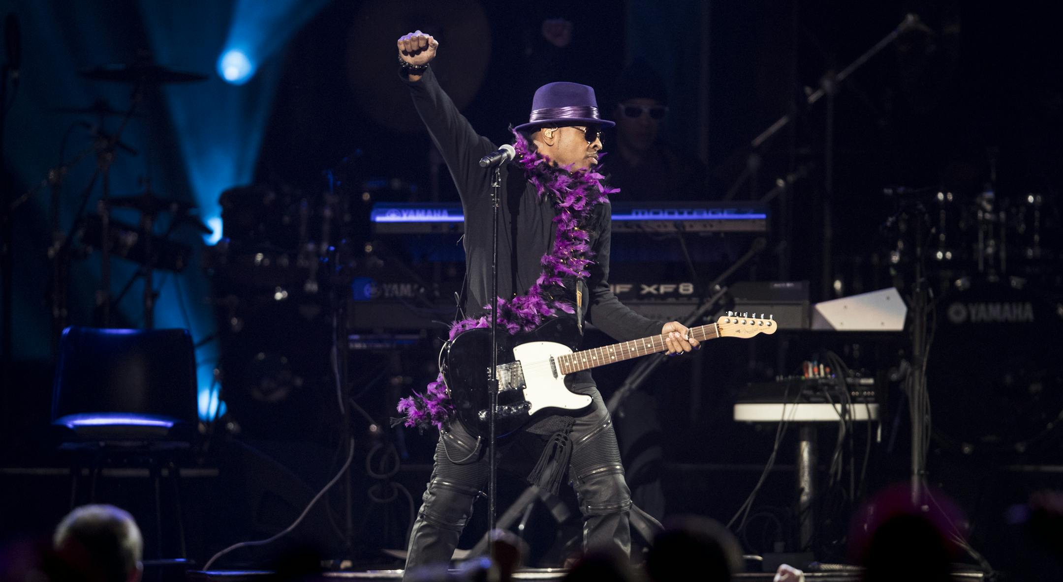 Mint Condition performed the opening of the Prince Tribute Concert at the Xcel Energy Center on Thursday, October 13, 2016, in St. Paul, Minn. ] RENEE JONES SCHNEIDER &#xef; renee.jones@startribune.com