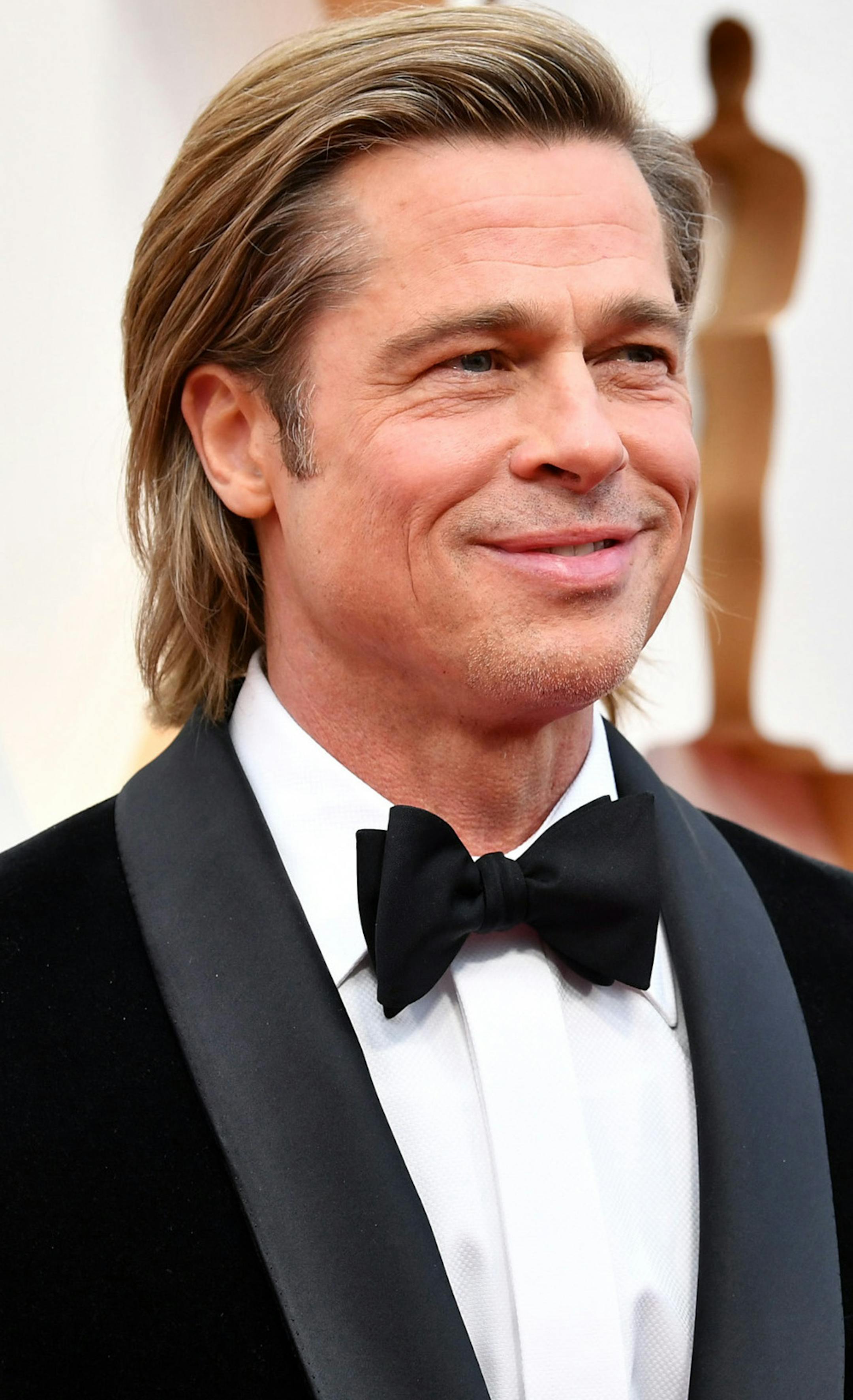 In this file photo, Brad Pitt attends the 92nd Annual Academy Awards at Hollywood and Highland on February 09, 2020 in Hollywood, CA. Brad Pitt and Jennifer Aniston reunited in a virtual table read of the film "Fast Times at Ridgemont High." (Amy Sussman/Getty Images/TNS)