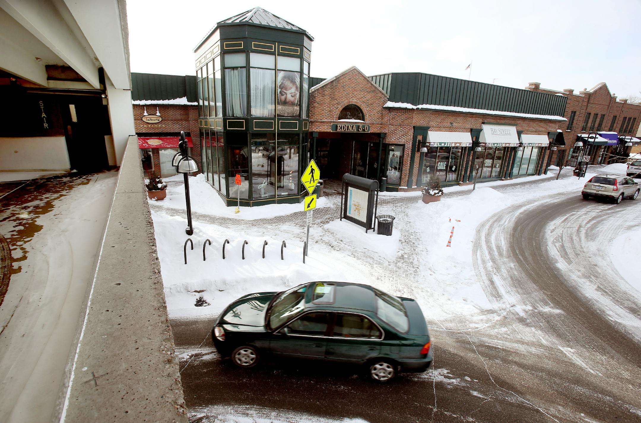 Parking ramp behind 50th and France in Edina, MN on January 22, 2014. ] JOELKOYAMA‚Ä¢jkoyama@startribune Thwarted in its attempt to condemn a business at 50th and France to expand parking in the busy shopping area, Edina now is focused on repairing three existing city-owned ramps at a cost of $5.7 million. The free ramps, which are 15 to 45 years old, are used both by shoppers and people who work in the area. The council is expected to follow staff recommendations to fix the par