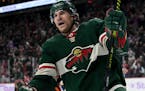 Wild left winger Marcus Foligno missed most of November because of a lower-body injury.