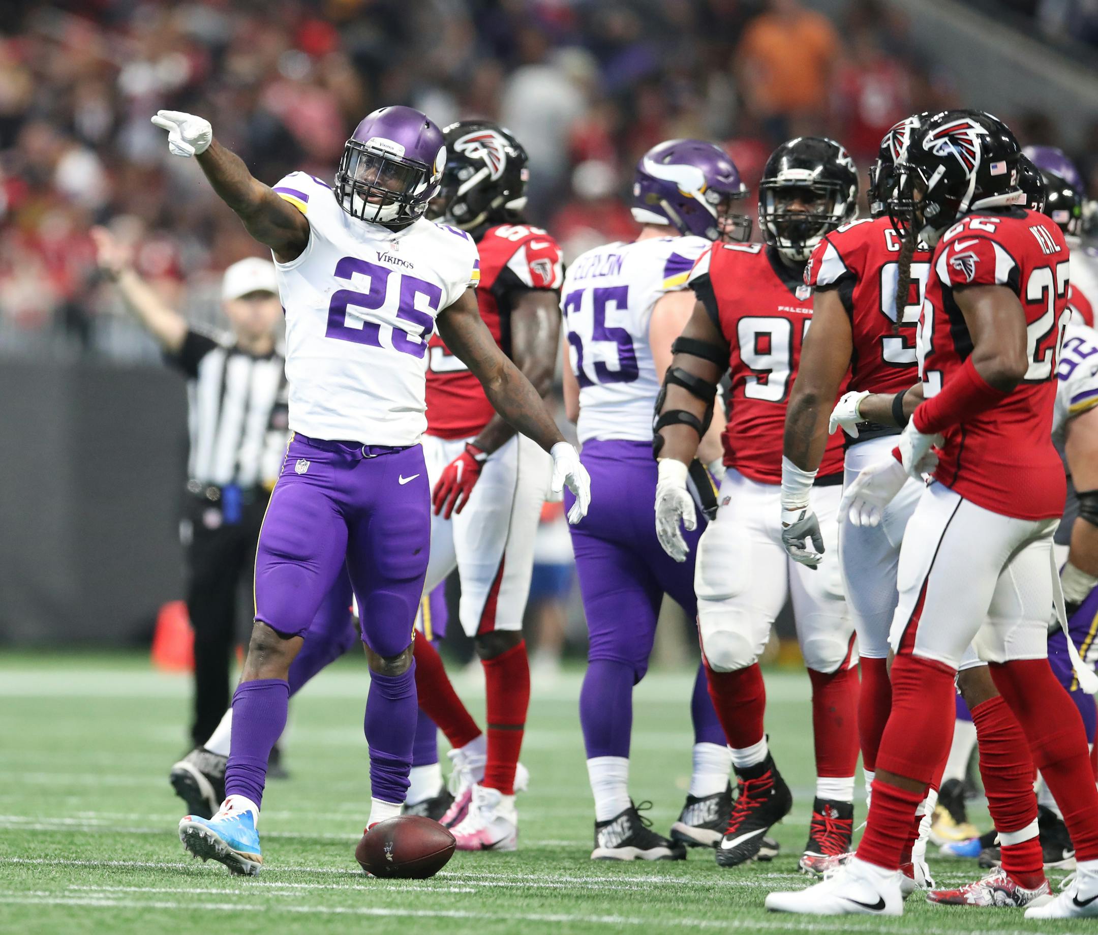 Minnesota Vikings running back Latavius Murray