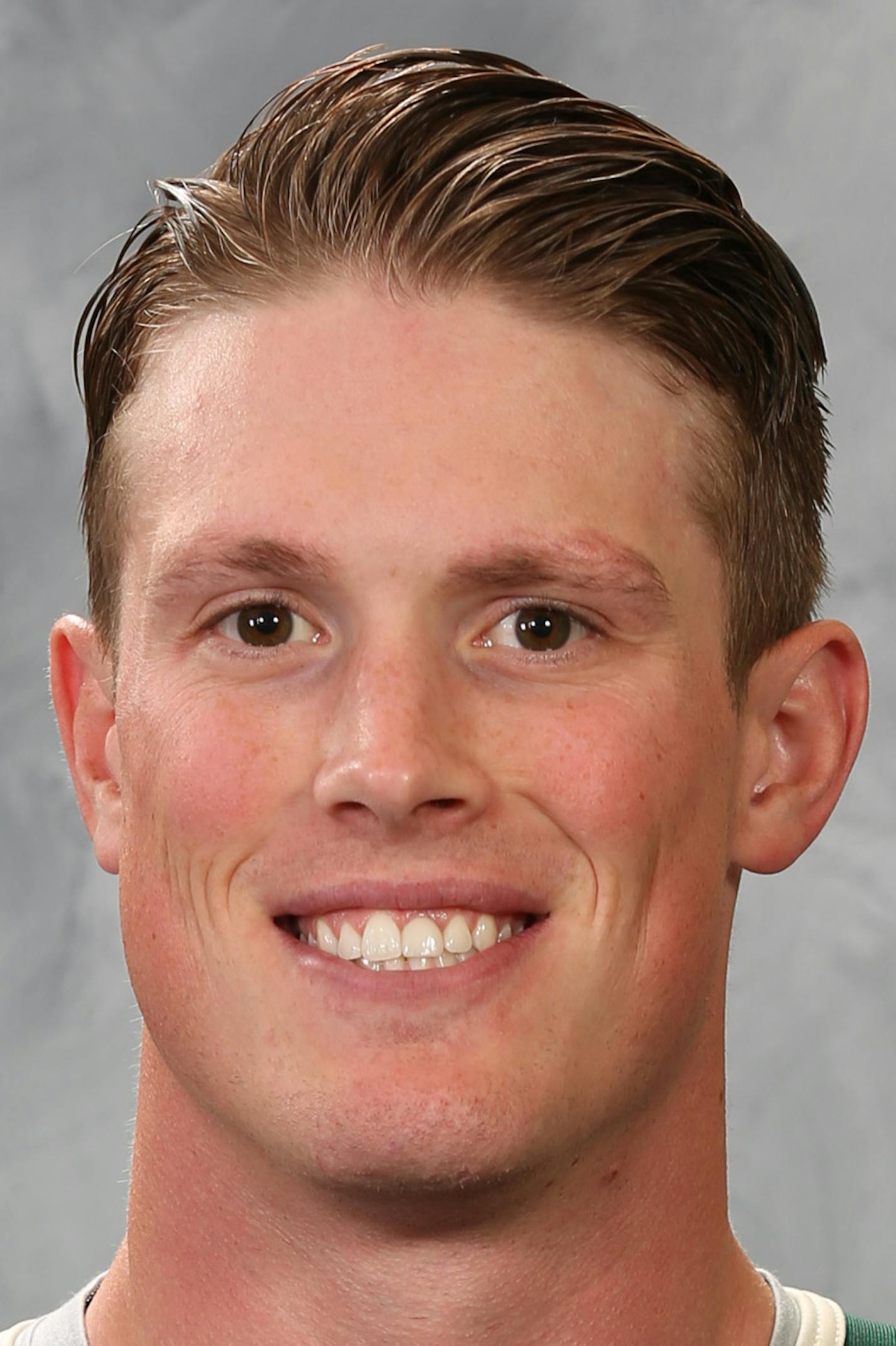 ST. PAUL, MN - SEPTEMBER 13: Nick Seeler #36 of the Minnesota Wild poses for his official headshot for the 2018-2019 season on September 13, 2018 at the Xcel Energy Center in St. Paul, Minnesota. (Andy Clayton-King/NHLI via Getty Images) *** Local Caption *** Nick Seeler ORG XMIT: 775215551