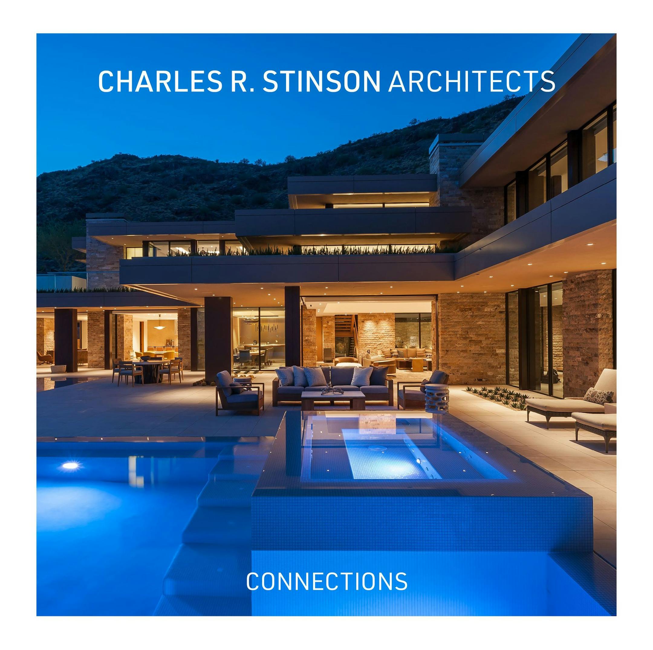 Book cover "Connectiosn" by Charles R. Stinson Architects.