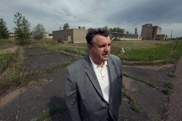 Ramsey County Commissioner Tony Bennett at the 430-acre site of the Twin Cities Army ammunition plant in Arden Hills. The site was once thought to be 