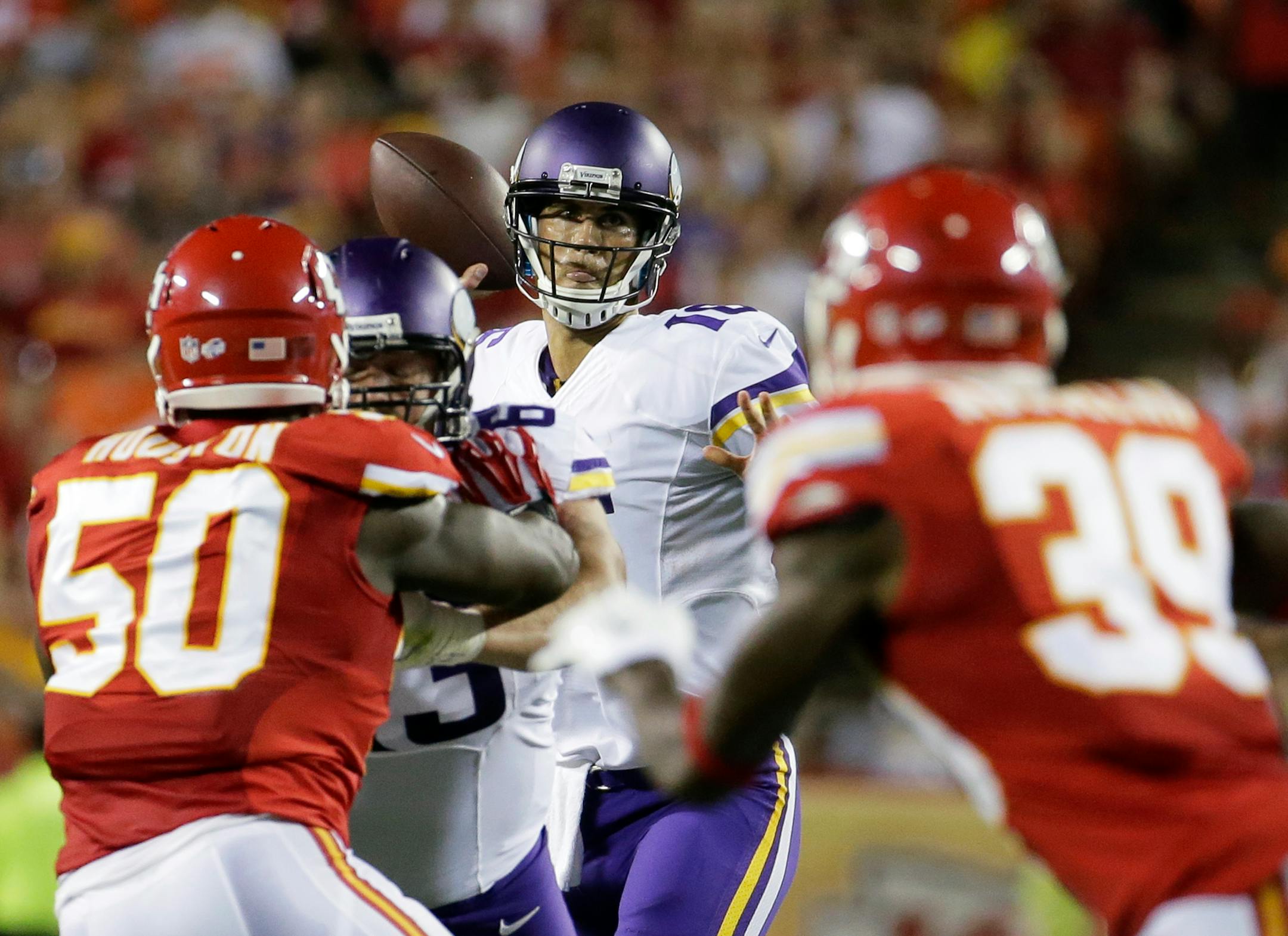 Vikings quarterback Matt Cassel secured his starting job with a solid preseason.
