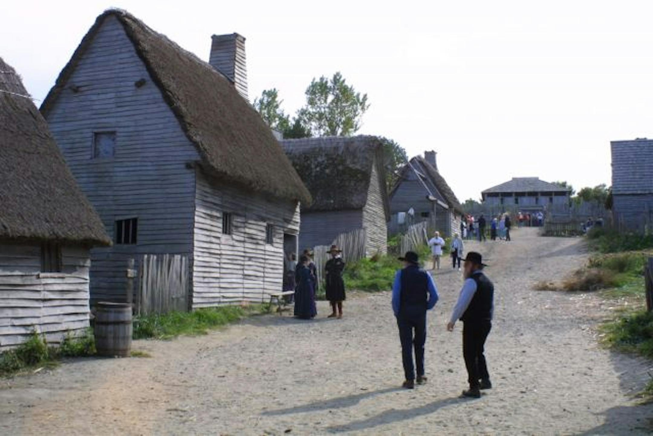 Re-enactors at Plimoth Plantation, a re-creation of Plymouth Colony in its infancy, know their real-life characters intimately enough to stay convincingly in character.