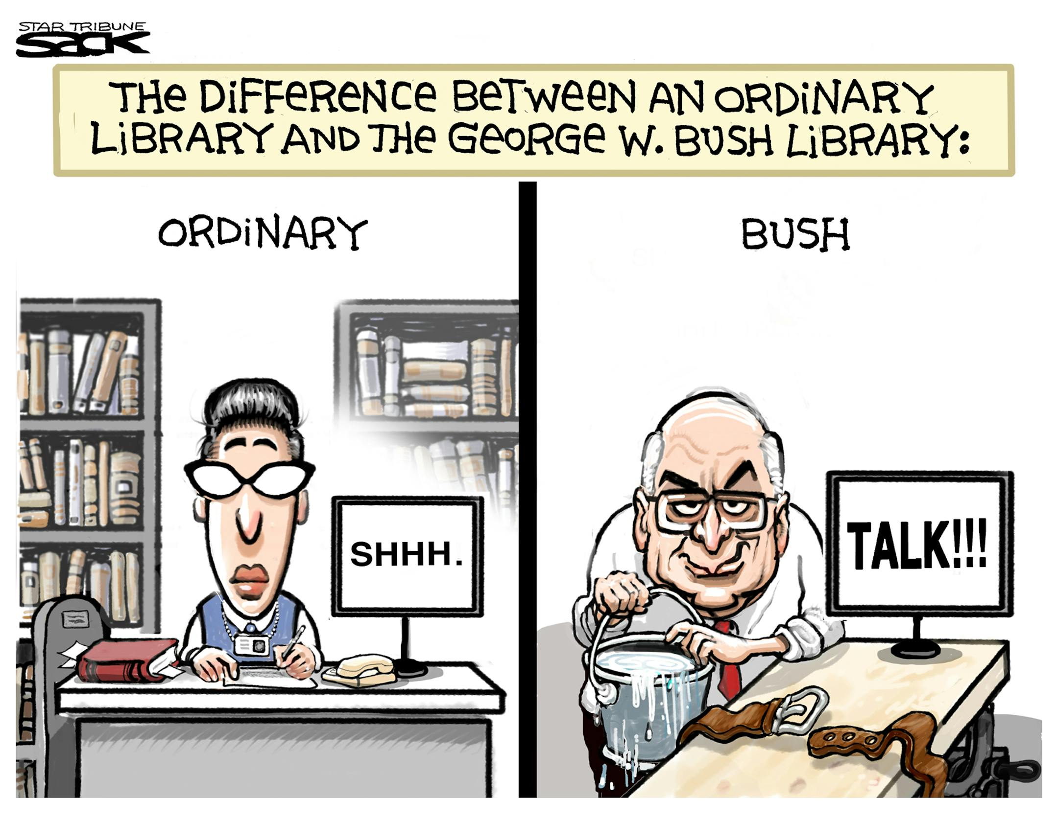 Steve Sack editorial cartoon for April 26, 2013.