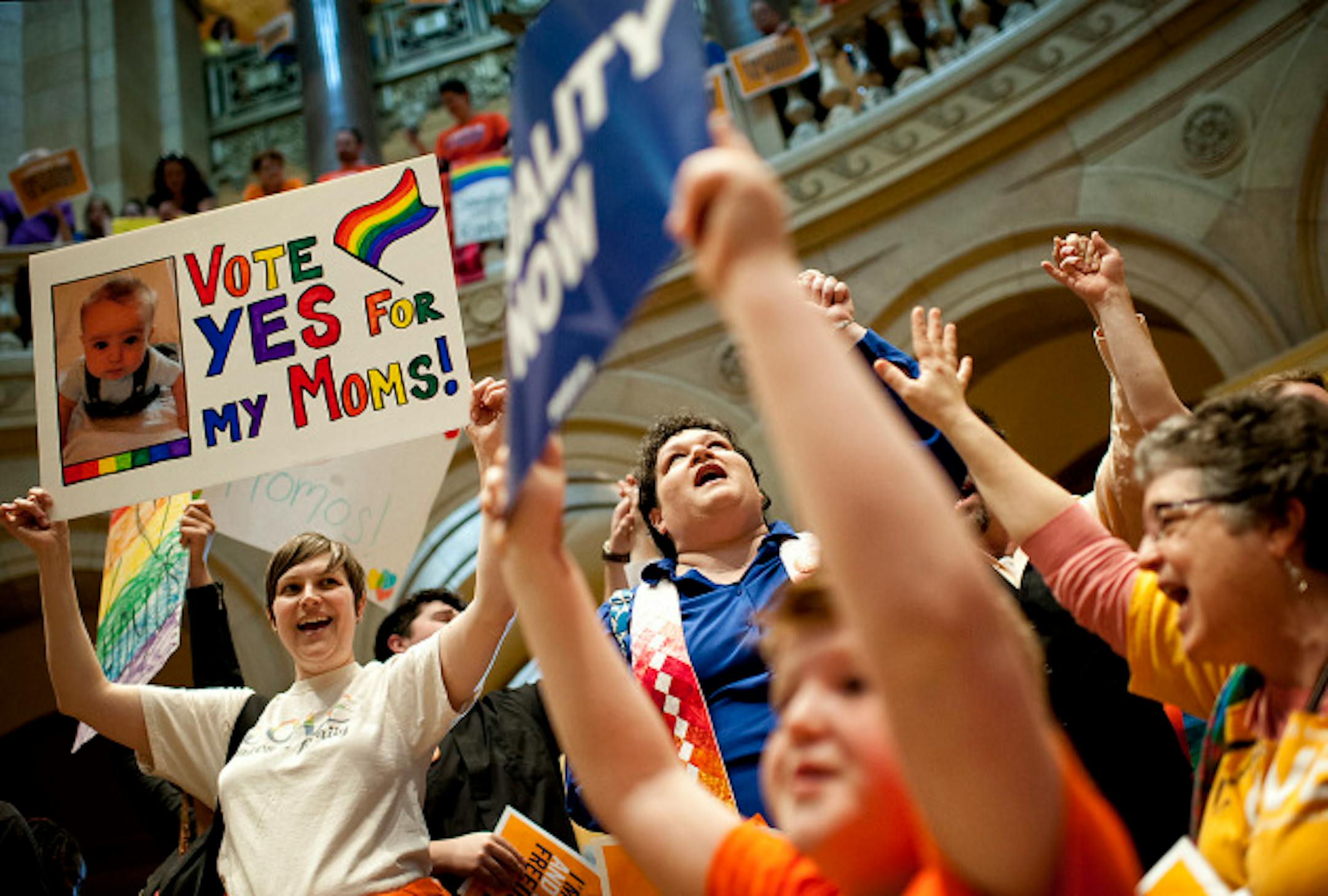 Marriage debate will start in the Senate.  Monday, May 13, 2013    ]   GLEN STUBBE * gstubbe@startribune.com
