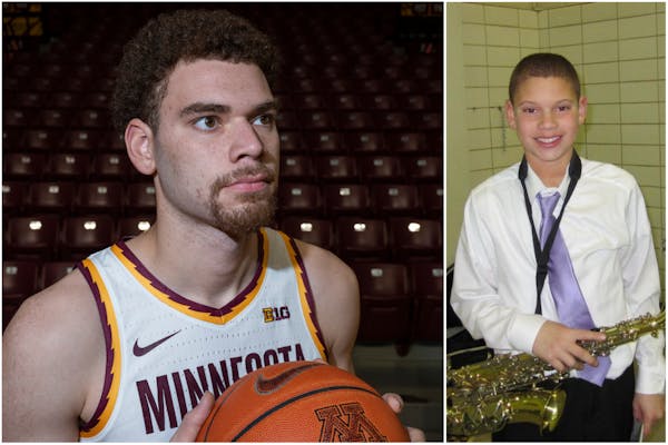 Gophers star Jamison Battle started playing the saxophone in fifth grade — and he still keeps one under his bed.