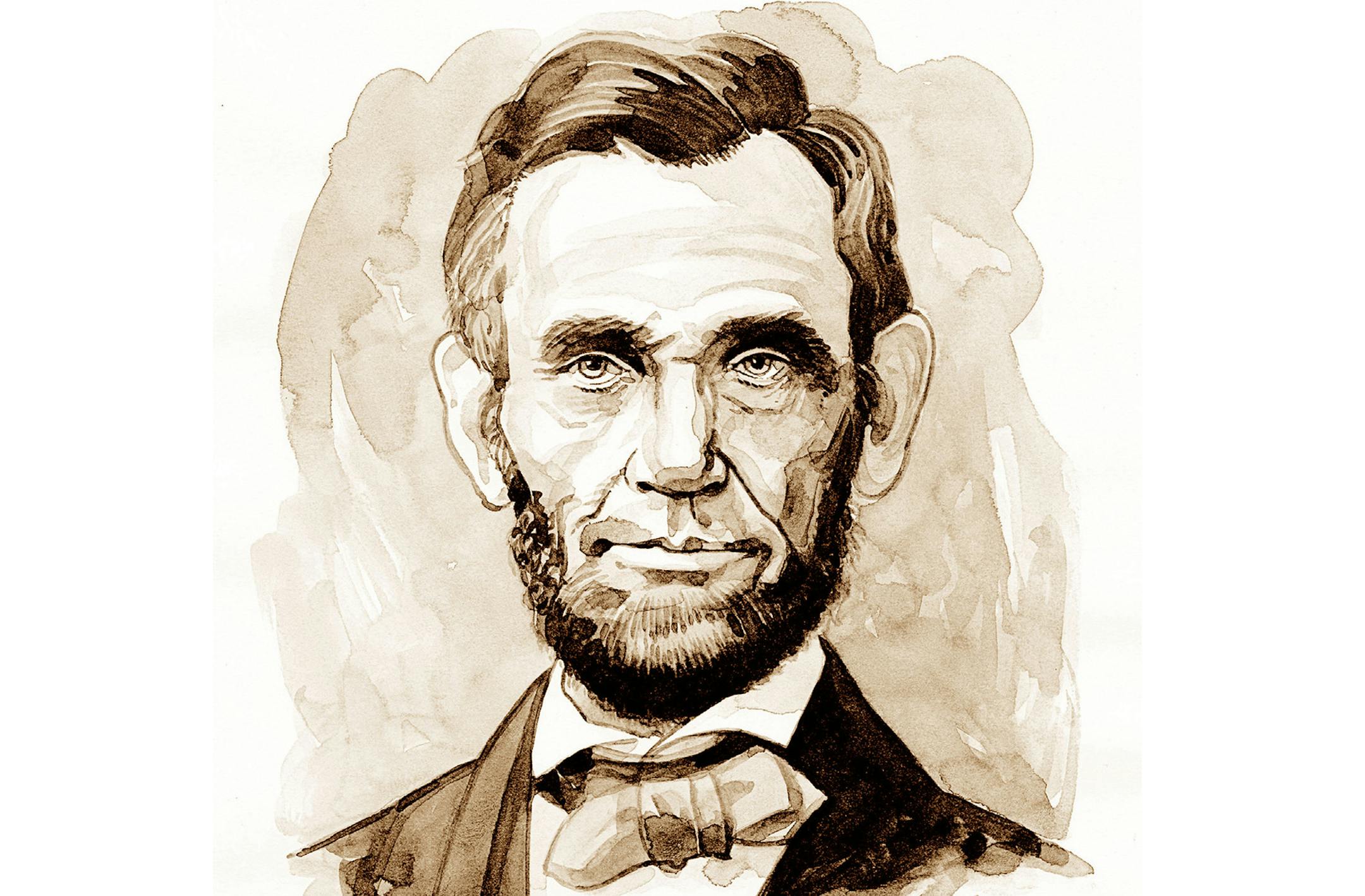 300 dpi Rick Tuma portrait of Abraham Lincoln, a U.S. president. Chicago Tribune 2013<p> abraham lincoln; krtnational national; krt; krtcampus campus; mctillustration; 01028000; ACE; krtculture culture; krthistory history; 11000000; 11006004; 11006005; 11006006; defense; executive branch; head of state; krtgovernment government; krtpolitics politics; krtuspolitics; national government; POL; tb contributed; krtnamer north america; u.s. us united states; USA; 10011000; FEA; krtfeatures features; k