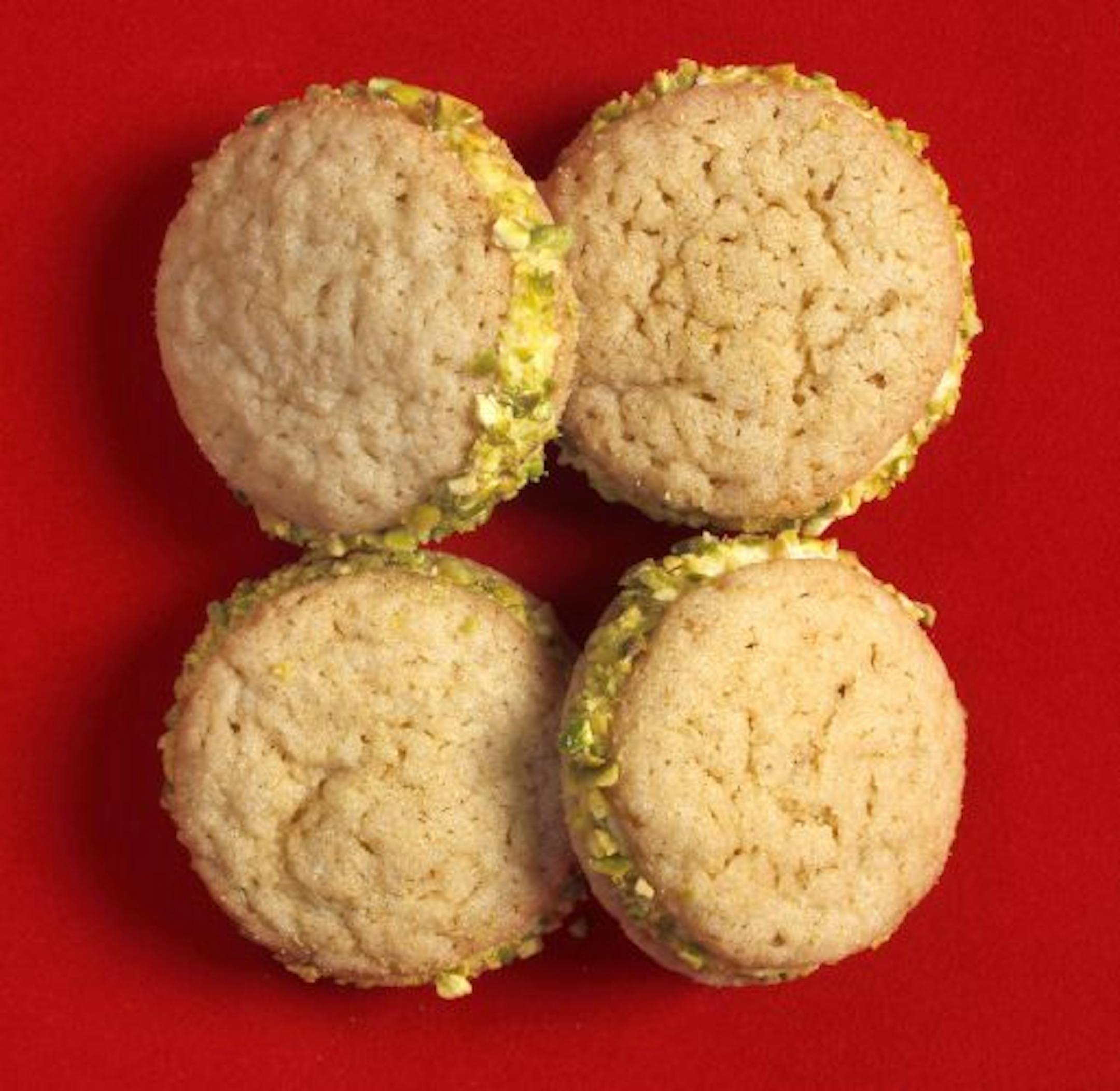 Pistachio-Orange Cookies by Scott Rohr.