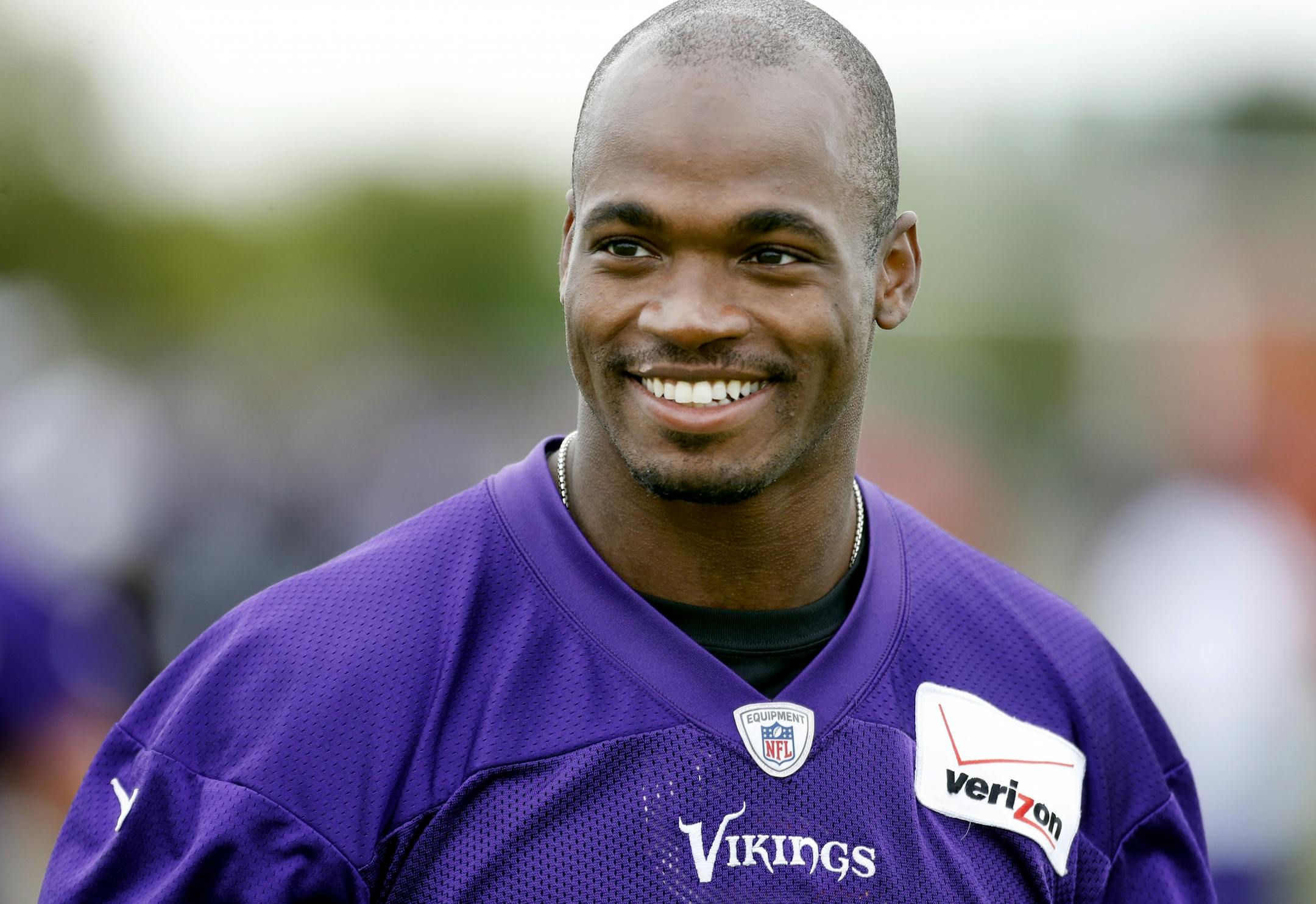 Vikings running back Adrian Peterson.