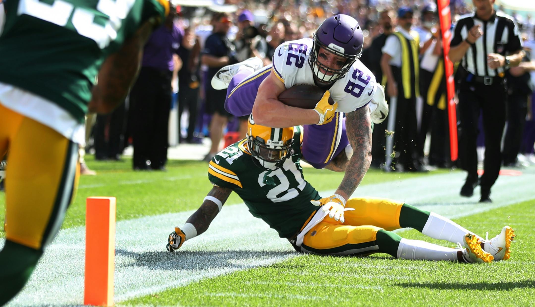 Minnesota Vikings tight end Kyle Rudolph