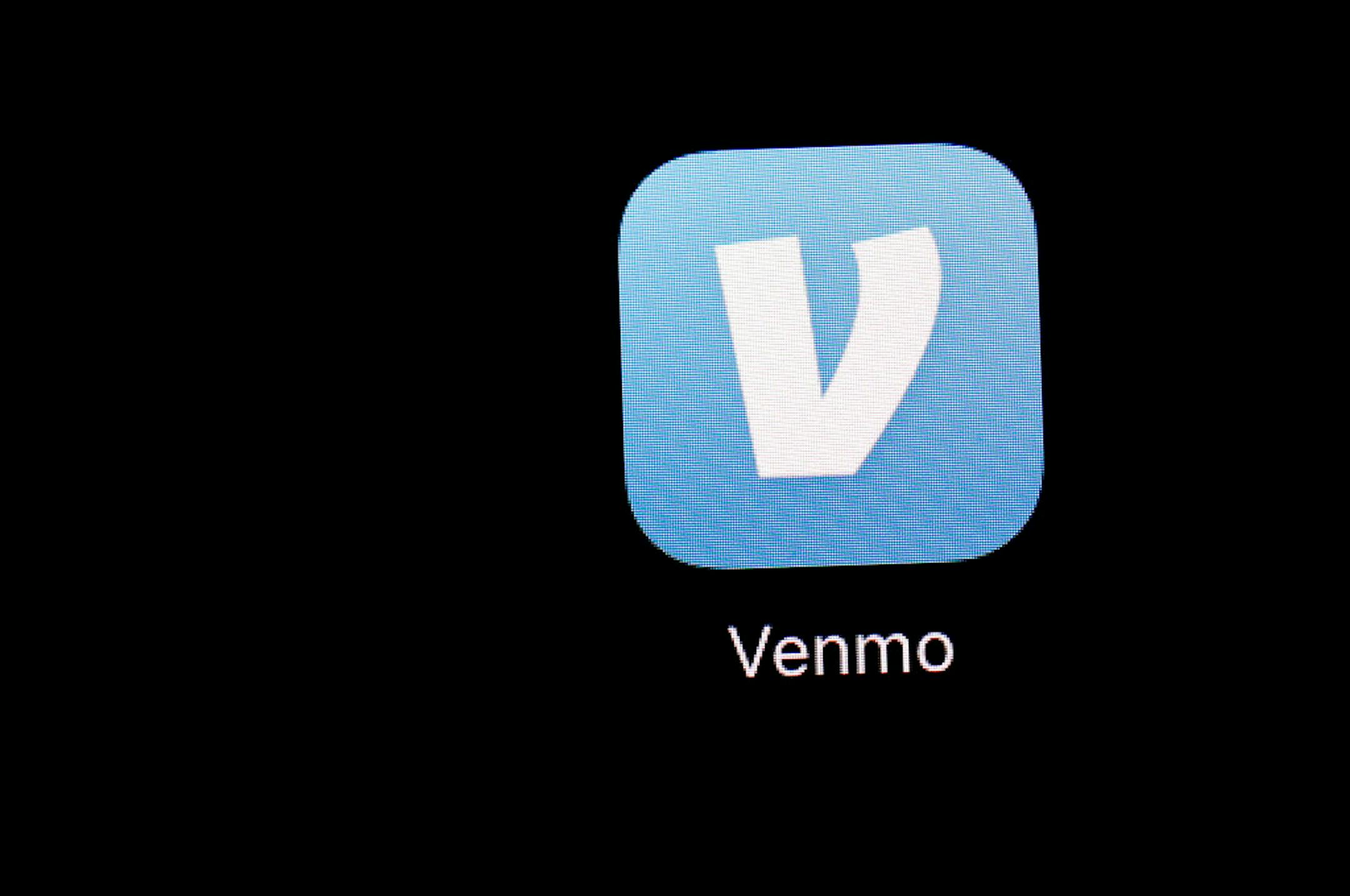 The Venmo app on an iPad.