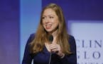FilE - In this Sept. 19, 2016 file photo, Chelsea Clinton speaks at the Clinton Global Initiative in New York. Clinton has written a children�s book