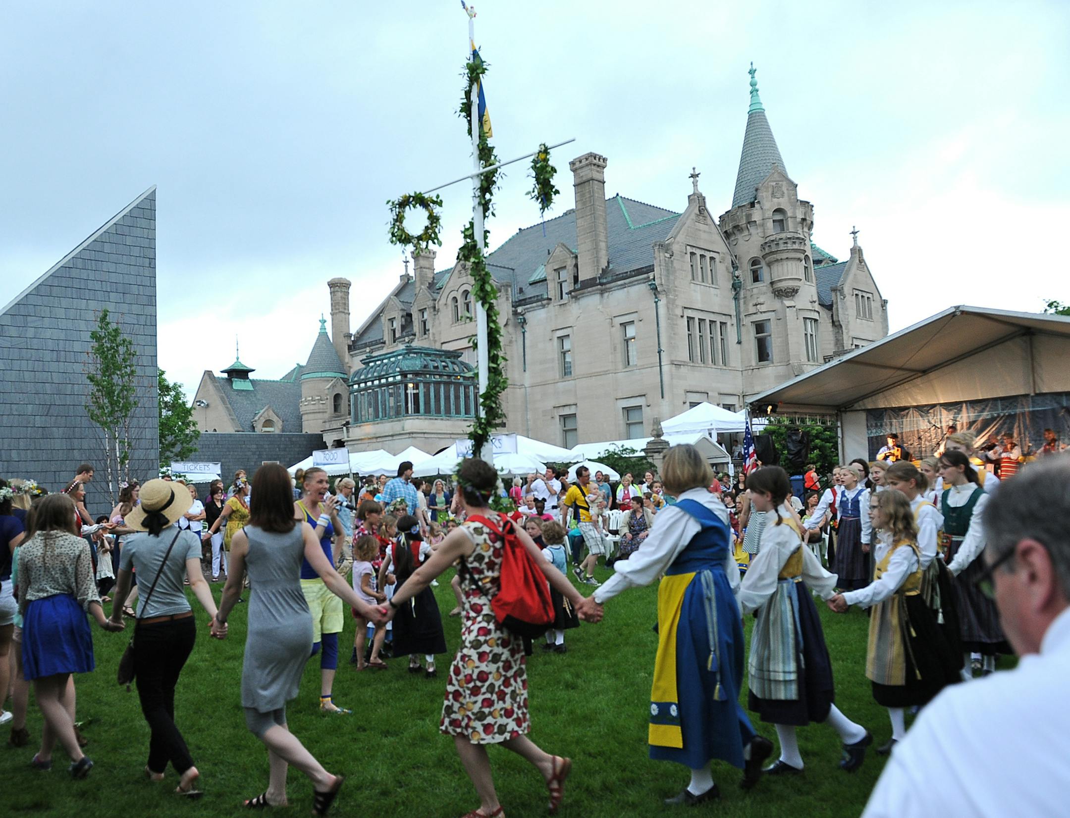 Celebrate Midsommar at the American Swedish Institute.