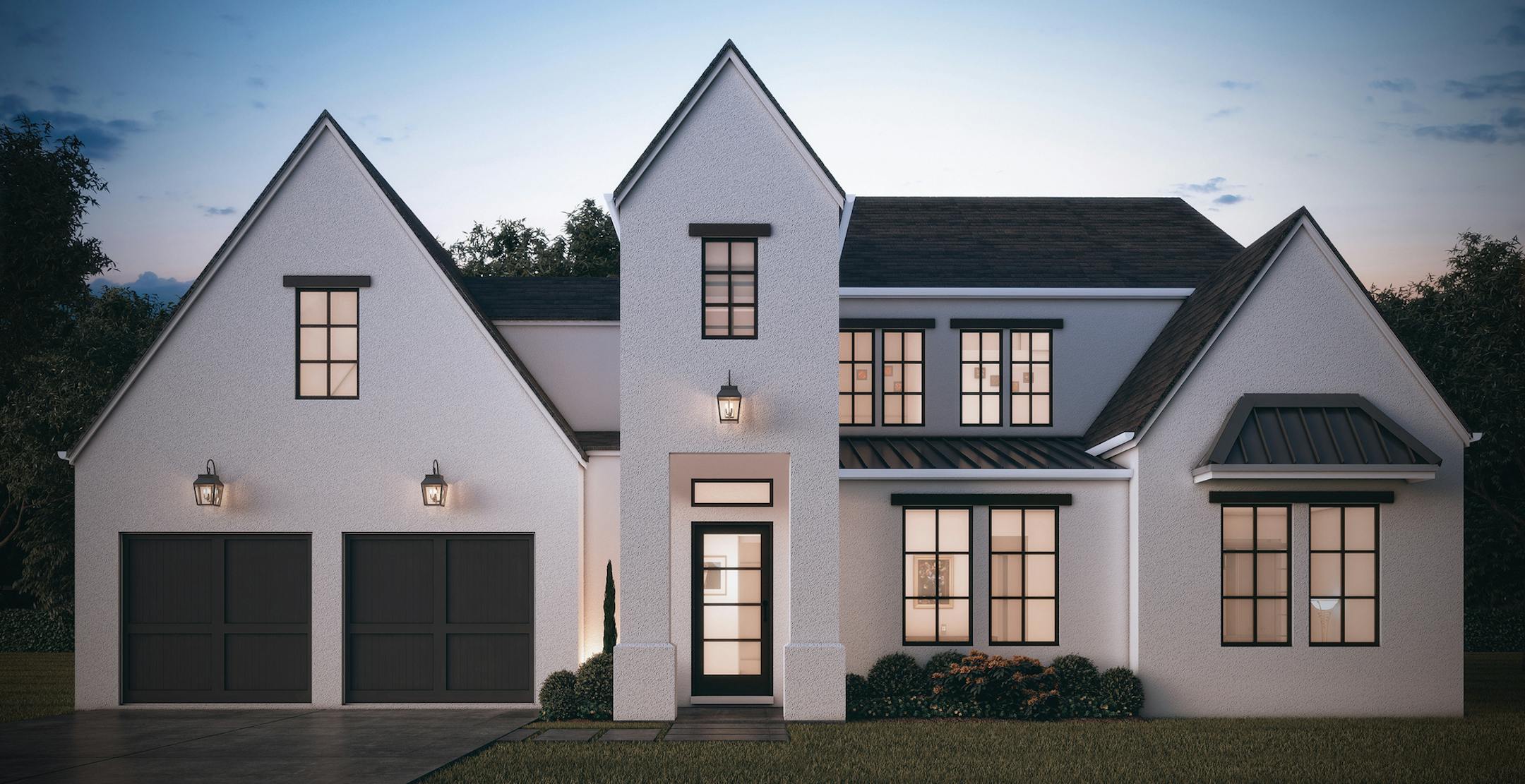 Home plan: Flexibility is key in this modern floor plan.